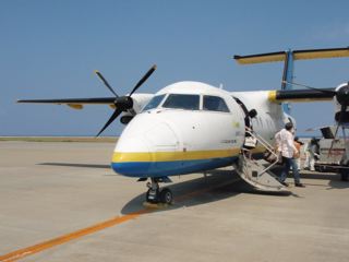 久しぶりの飛行機。