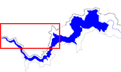 上流群馬県側の概略図。