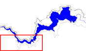 上流埼玉県側の概略図。